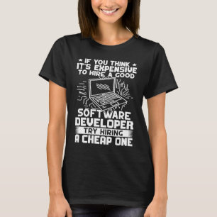 Camiseta Desenvolvedor De Software Tente Contratar Um Barat