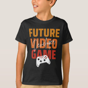 Camiseta Desenvolvedor de videogames do futuro - Designer d