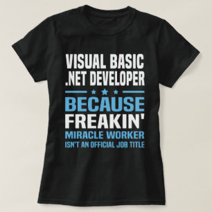 Camiseta Desenvolvedor do Visual Basic .NET