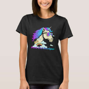 Camiseta Desenvolvedor Front-End Unicorn Front-End Desenvol