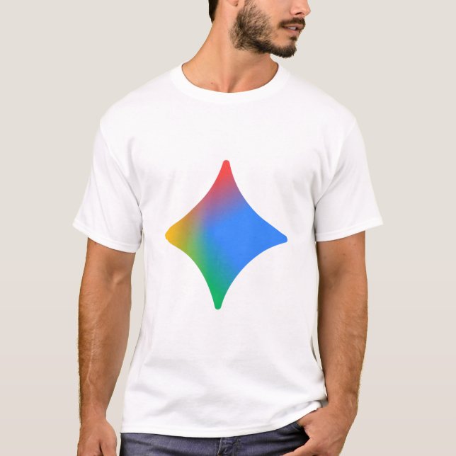 Camiseta Desenvolvedor Gemini - Modelo de IA e Multimodal d (Frente)