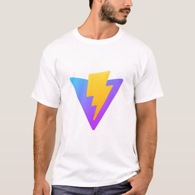 Camiseta Desenvolvedor Vite - Ferramentas de Frontend de No (Frente)