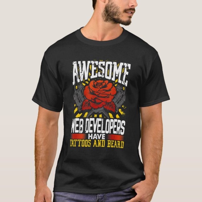 Camiseta Desenvolvedores Web Incríveis Codificadores Têm Ta (Frente)
