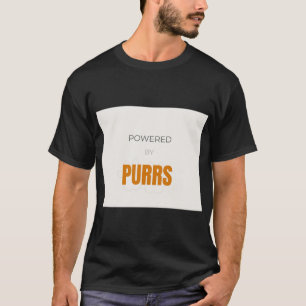 Camiseta Desenvolvido Por Purrs Amante de Gatos Fofos