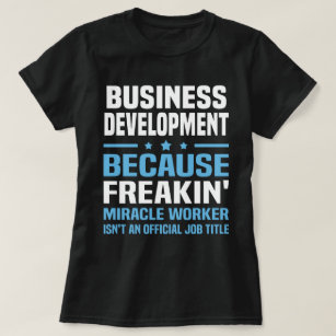 Camiseta Desenvolvimento de negócios