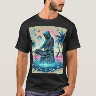 Camiseta Desert Beats: O DJ Nômade