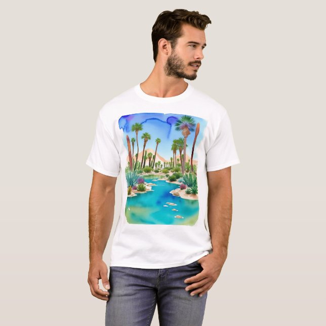 Camiseta Desert Oasis (Frente Completa)