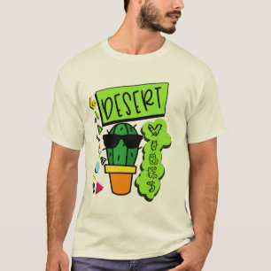 Camiseta Desert Vibes Funny Cactus Shirt Arizona Desert