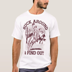 Camiseta Desert Western Cowboy Passe Por Aí E Descubra