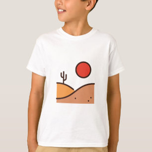 Camiseta deserto