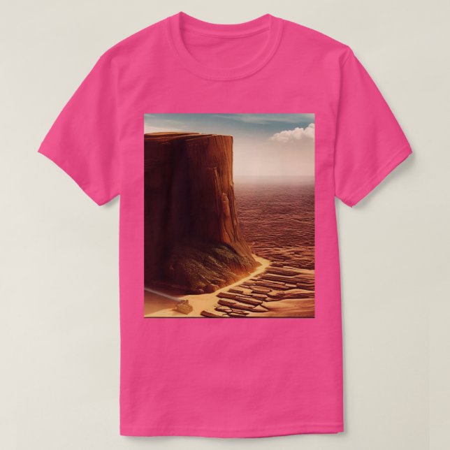 Camiseta deserto (Frente do Design)