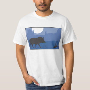 Camiseta Deserto azul