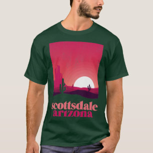 Camiseta Deserto De Arizona Scottsdale Vintage Sou