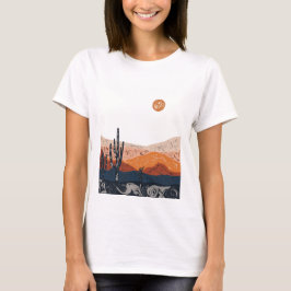 Camiseta Deserto de espiral