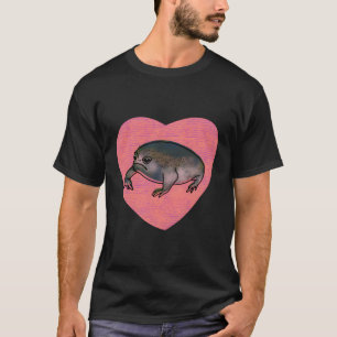Camiseta Deserto Negro Sapo De Chuva Adoro Ele