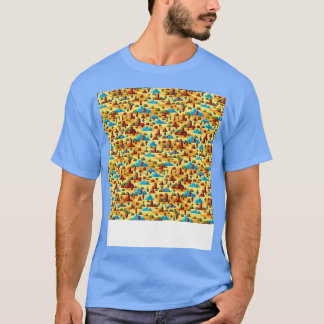 Camiseta Deserto Sem Costura Areia Duna Sahara Quickand