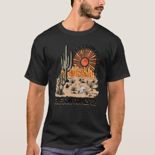 Camiseta Deserto Sunset não desce até o Sol chegar