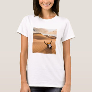 Camiseta Desertos Dunas De Areia De Vaca