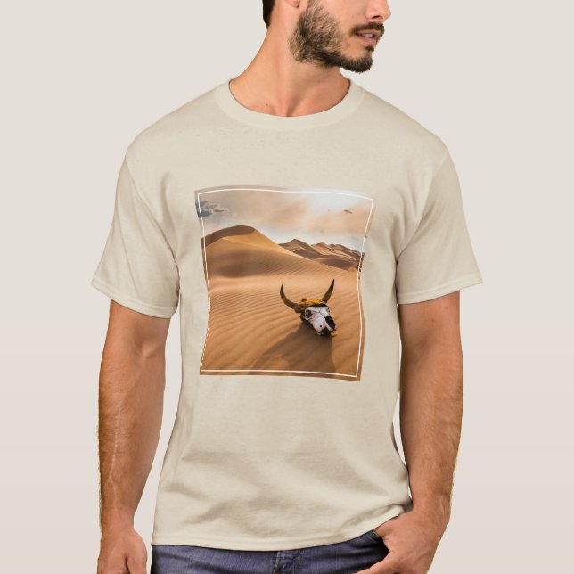 Camiseta Desertos | Dunas De Areia De Vaca (Frente)
