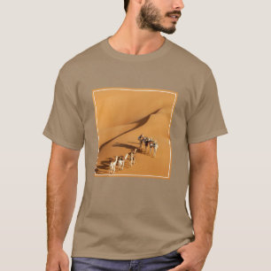 Camiseta Desertos   Tuareg Walk com Camels
