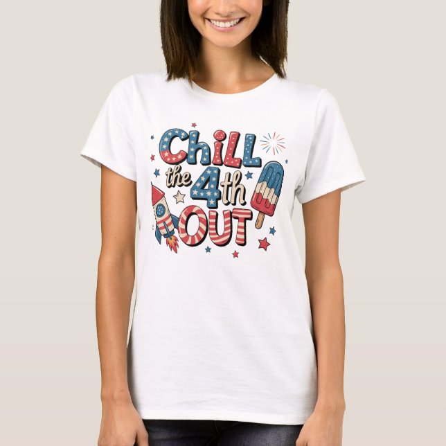 Camiseta Desestresse no 4 de Julho (Frente)