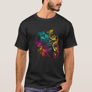 Camiseta Desfile de Carnaval Mardi Gras engraçado com festa