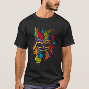 Camiseta Desfile de Carnaval Mardi Gras engraçado com festa