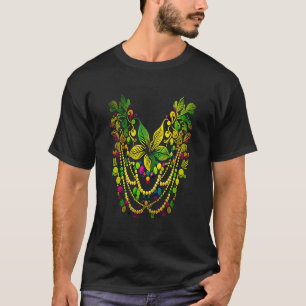 Camiseta Desfile de Carnaval Mardi Gras engraçado com festa