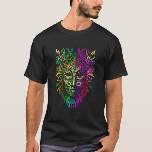 Camiseta Desfile de Carnaval Mardi Gras engraçado com festa