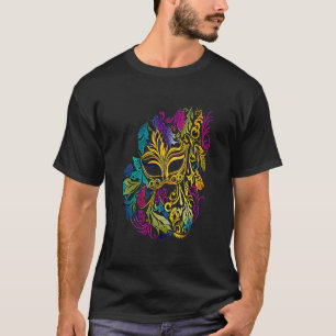 Camiseta Desfile de Carnaval Mardi Gras engraçado com festa