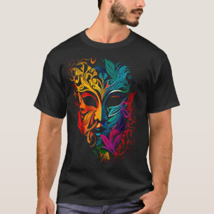 Camiseta Desfile de Carnaval Mardi Gras engraçado com festa
