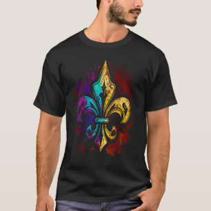 Camiseta Desfile de Carnaval Mardi Gras engraçado com festa