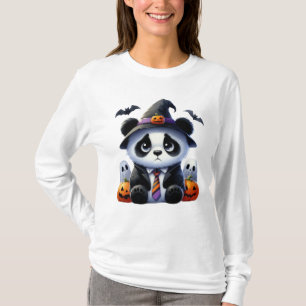 Camiseta Desfile de Panda de Halloween