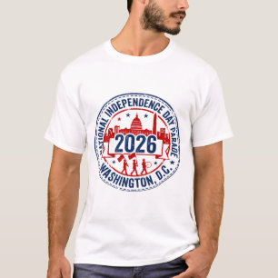 Camiseta Desfile do Dia da Independência Nacional em Washin