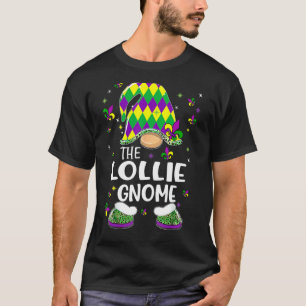 Camiseta Desfile do Festival Lollie Gnome Funny Mardi Gras