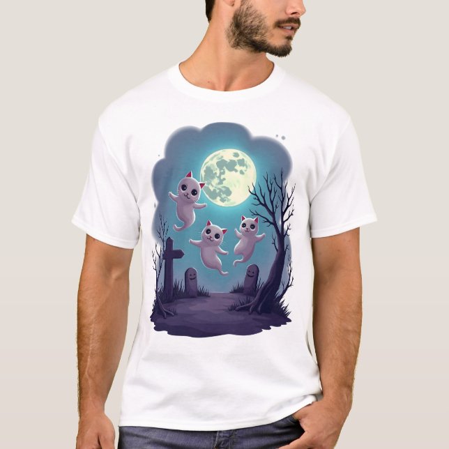 Camiseta Desfile do Gato Fantasma (Frente)