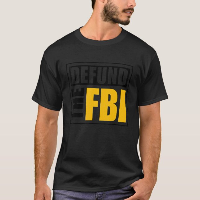 Camiseta Desfinanciar o FBI 1 (Frente)