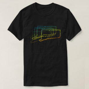 Camiseta desfocamento do resfriamento de conexão