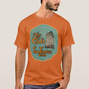 Camiseta Desfragmentar O Clift Hotel San Francisco Californ