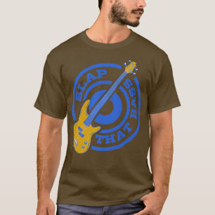 Camiseta Desfrute da Sessão de Violão de Bass Slap que Baix