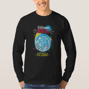 Camiseta Desfrute de Música Legal Antiga com Estilo de Disc