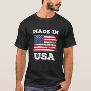 Camiseta Desfrute Dos Eua Com O Legal Desi Gráfico De Sinal