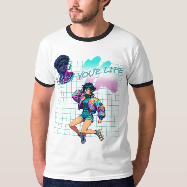 Camiseta Desfrute Sua Vida (Frente)
