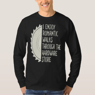 Camiseta Desfruto De Longas Caminhadas Românticas Através D