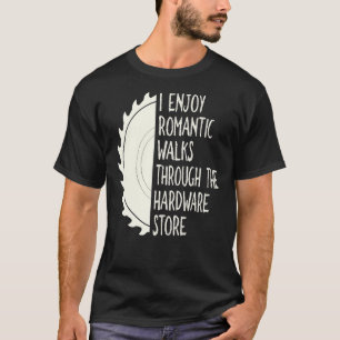 Camiseta Desfruto De Longas Caminhadas Românticas Através D