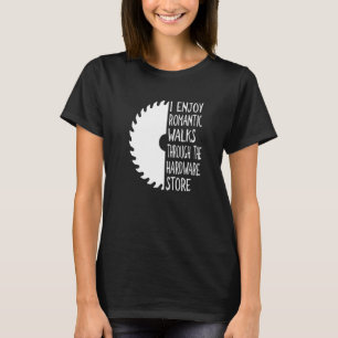 Camiseta Desfruto De Longas Caminhadas Românticas Através D