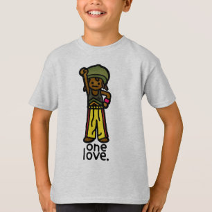 Camiseta desgaste do rasta