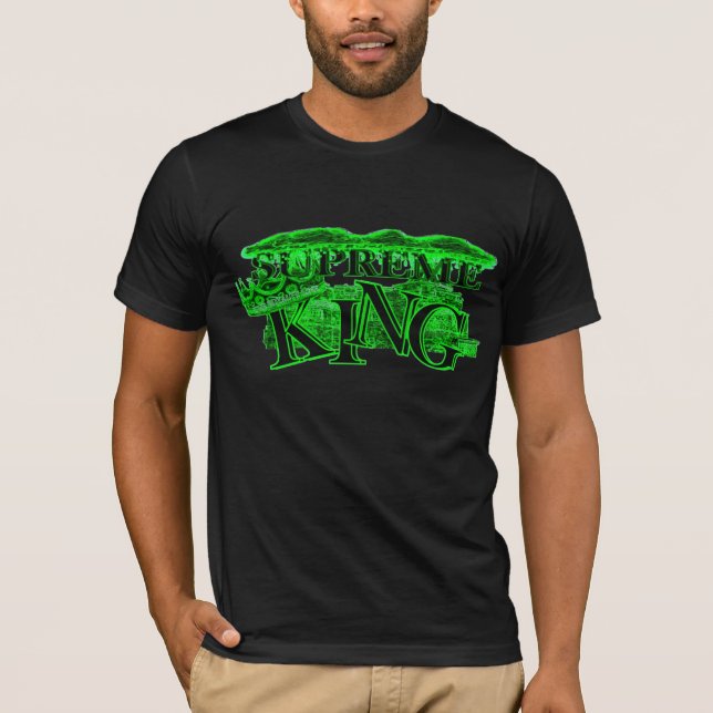 Camiseta Desgaste supremo do rei (Frente)