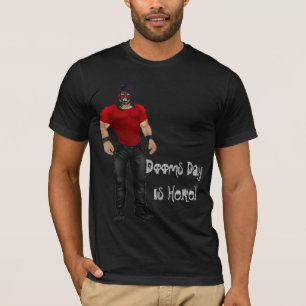Camiseta Desgraça iminente - Wresting a T-camisa do jogado