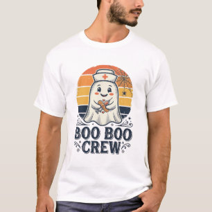 Camiseta Desi Fantasma Enfermeira Boo Boo Crew Hal